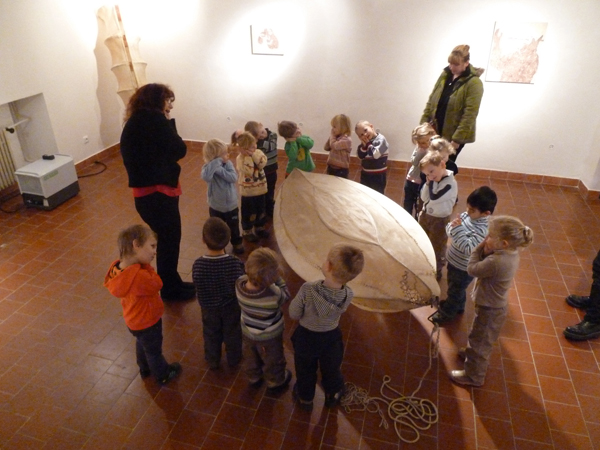 Kleine Persönlichkeiten im Raum "Mensch+Natur" 